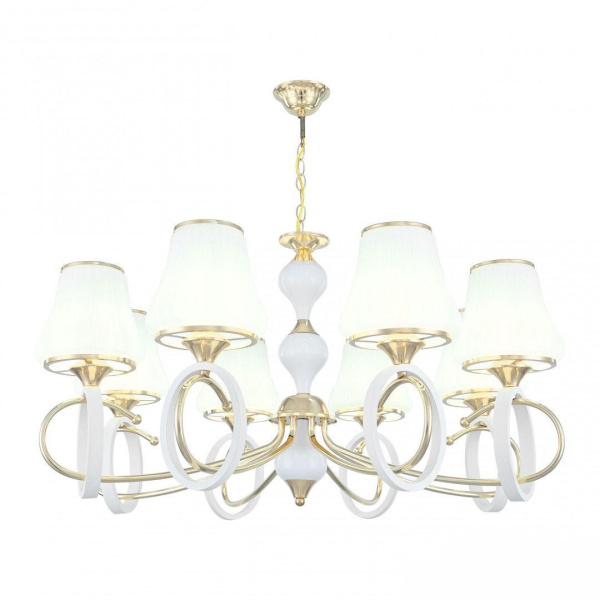 Подвесная люстра Arte Milano Florentia-2387 302387/8 Wh/Gd