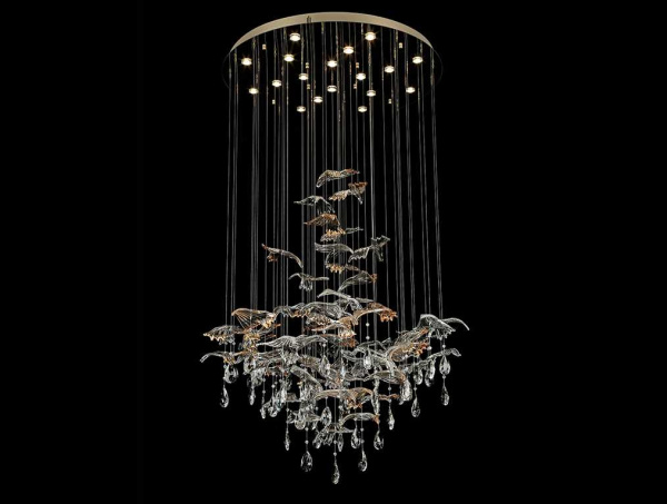 Люстра NEWPORT 8220/80 С gold polished