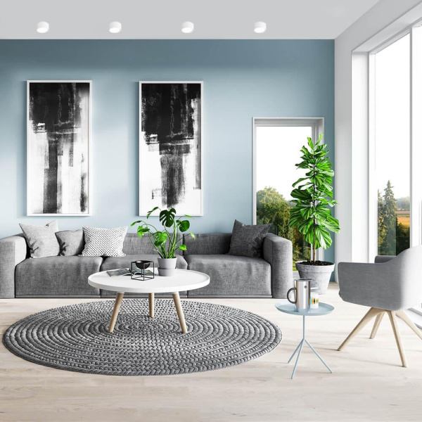 Потолочный светодиодный светильник Escada 20005LED 20005SMU/04LED SWH