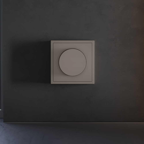 Накладка для светорегулятора поворотно-нажимного, S70 (капучино) Voltum VLS002014