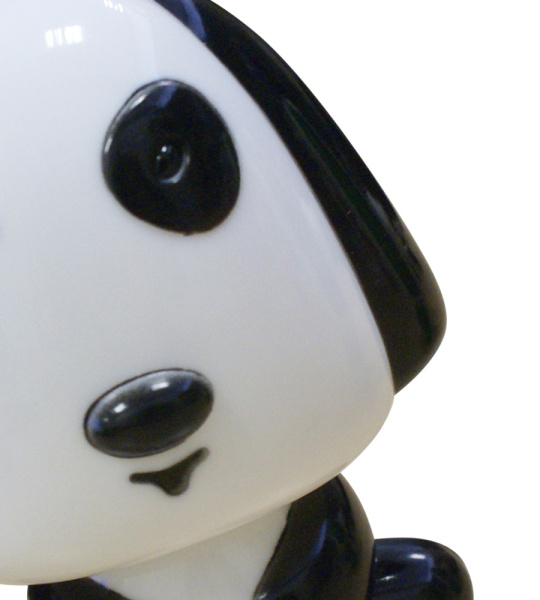 074109.19 Светильник-ночник ЩЕНОК черный w10*8,5 Led 0,6W