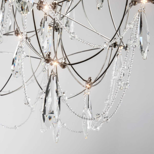 Подвесная светодиодная люстра Modelux Premium ML.5603.600P СН