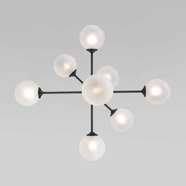 Подвесная люстра Eurosvet Volver 50383 черный Smart