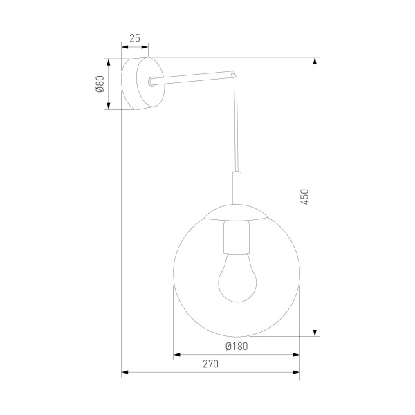 Бра TK Lighting 5389 Esme