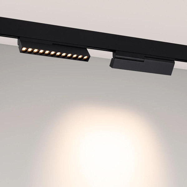 Трековый светодиодный светильник Arlight Mag-Orient-Dots-Fold-S230-12W Day4000-Mix 047139