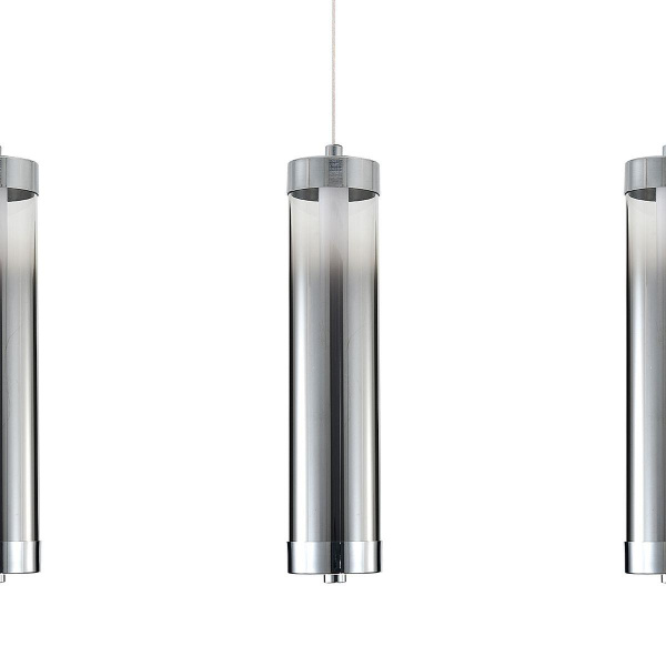Подвесной светодиодный светильник Indigo Rilucente 11061/3P Chrome V000148L
