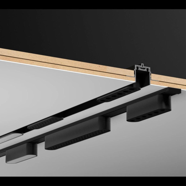 Шинопровод встраиваемый низковольтный Novotech Shino Smal 2 м 135199