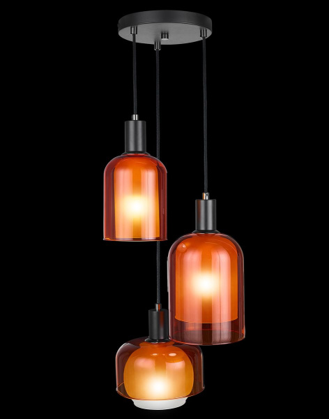 Подвесная люстра 33 Идеи PND147.03.01.003.BL-M43OR