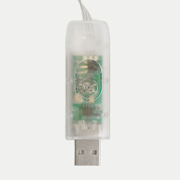 Гирлянда линейная Feron CL593 Smart, 10м USB + пульт ДУ RGB 51463