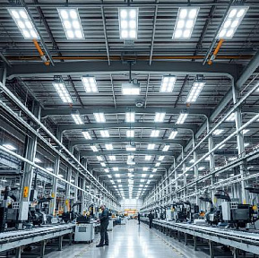 Виды производственного освещения